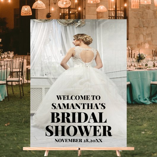 Aangepaste Foto Acryl Vrijgezellenfeest Welkomstbo Acryl Bord