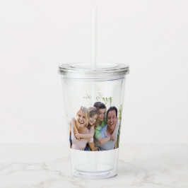 Aangepaste foto-acrylgetumbler acryl drinkbeker