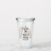 Aangepaste foto-acrylgetumbler acryl drinkbeker (Achterkant)