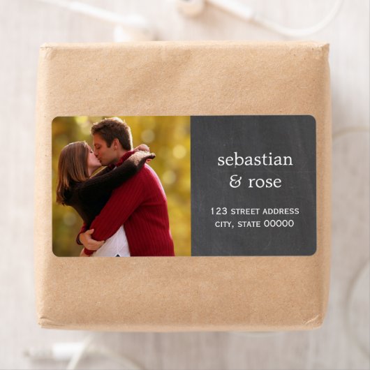 Aangepaste foto-Adresetiketten Etiket (Insitu)