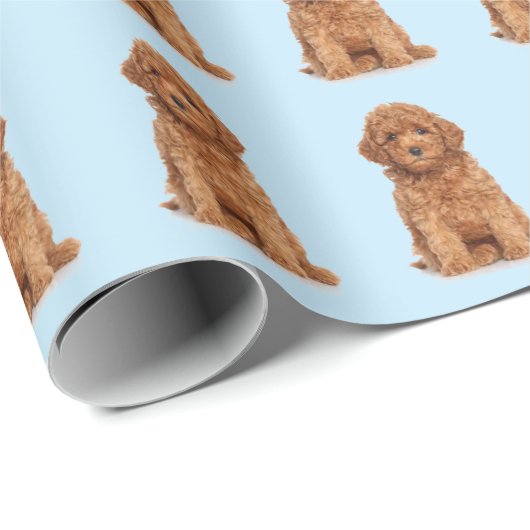 Aangepaste foto afbeelding afbeelding logo patroon cadeaupapier (Rol Hoek)