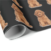 Aangepaste foto afbeelding afbeelding logo patroon cadeaupapier (Rol Hoek)