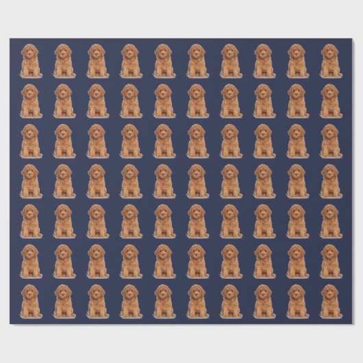 Aangepaste foto afbeelding afbeelding logo patroon cadeaupapier (Vlak)