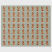 Aangepaste foto afbeelding afbeelding logo patroon cadeaupapier (Vlak)