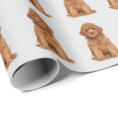 Aangepaste foto afbeelding afbeelding logo patroon cadeaupapier (Rol Hoek)