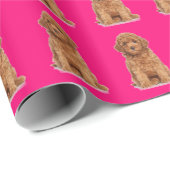 Aangepaste foto afbeelding afbeelding logo patroon cadeaupapier (Rol Hoek)