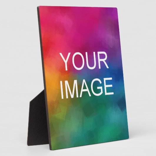 Aangepaste foto Afbeelding Afbeelding Logo Vertica Fotoplaat (Zijkant)