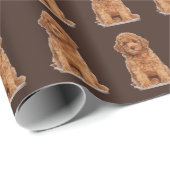 Aangepaste foto afbeelding afbeelding patroonchoco cadeaupapier (Rol Hoek)