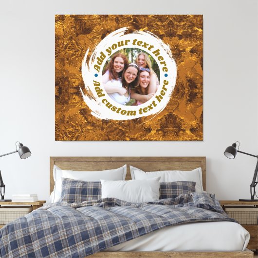 Aangepaste foto-Afbeelding-bericht-tekst | Volledi Canvas Afdruk (Insitu (Slaapkamer))