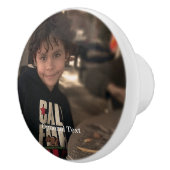 Aangepaste Foto Afbeelding Gepersonaliseerde Dress Keramische Knop (Rechts)