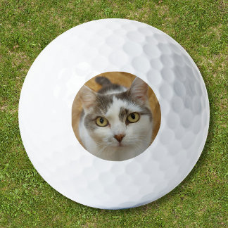 Aangepaste foto afbeelding golfballen