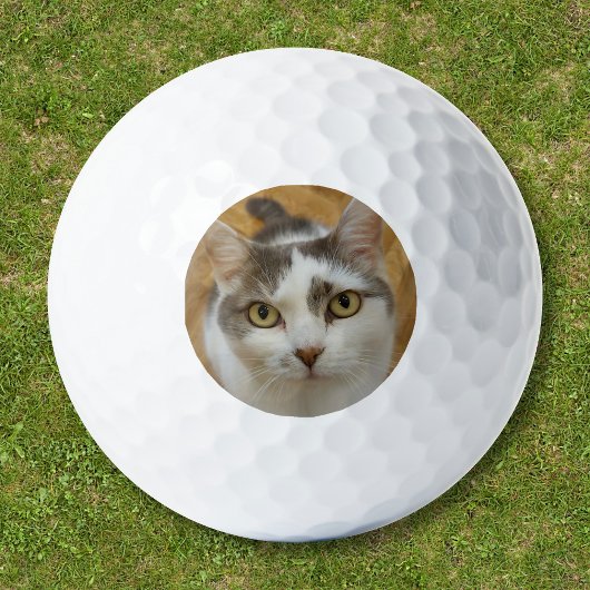 Aangepaste foto afbeelding golfballen