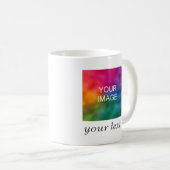 Aangepaste foto Afbeelding handgeschreven tekst of Koffiemok (Voorkant rechts)