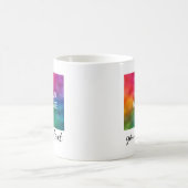 Aangepaste foto Afbeelding kalligrafie tekst of na Koffiemok (Center)