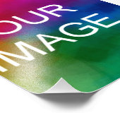 Aangepaste foto Afbeelding Logo Sjabloon Hoge kwal Afdruk (Hoek)