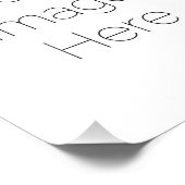 Aangepaste foto afbeelding vergroting afdruk (Hoek)