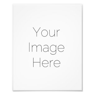 Aangepaste foto afbeelding vergroting afdruk