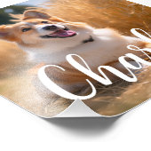 Aangepaste foto afdruk (Hoek)