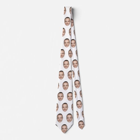 Aangepaste foto afgedrukt Afbeelding foto geschenk Stropdas (Voorkant)