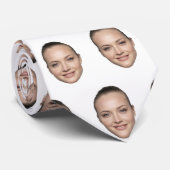 Aangepaste foto afgedrukt Afbeelding foto geschenk Stropdas (Opgerold)