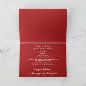 Aangepaste Foto Afscheid 2020 Grappige Kerstvakant Kaart (Binnen)