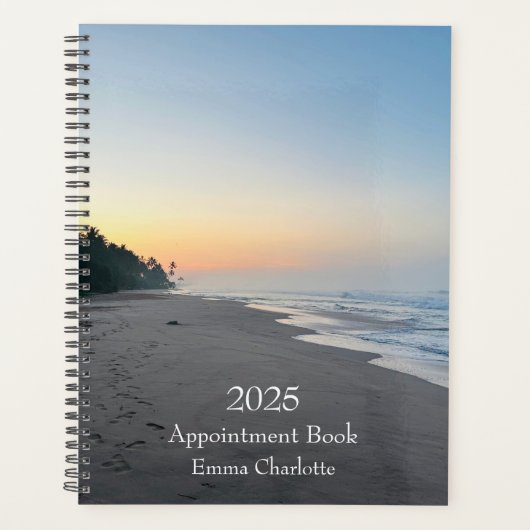 Aangepaste foto-afspraakplanner – Gepersonaliseerd Planner (Voorkant)