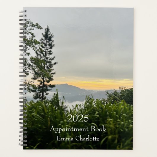 Aangepaste foto-afspraakplanner – Gepersonaliseerd Planner (Voorkant)