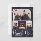 Aangepaste foto afstuderen bedankkaart (Voorkant)