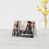 Aangepaste foto afstuderen kaart (Gele Bloem)