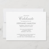 Aangepaste foto-afstuderen kaart (Achterkant)