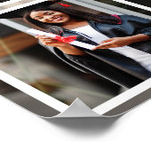 Aangepaste foto afstuderen poster (Hoek)