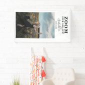 Aangepaste foto-Afstuderen - Zoom over en uit Spandoek (Insitu)