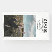 Aangepaste foto-Afstuderen - Zoom over en uit Spandoek (Horizontaal)