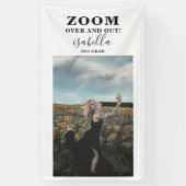 Aangepaste foto-Afstuderen - Zoom over en uit Spandoek (Verticaal)