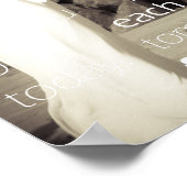 Aangepaste foto-afzegeling van het handhuwelijk-ci poster (Hoek)