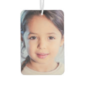 Aangepaste foto-airfreshener luchtverfrisser (Achterkant)