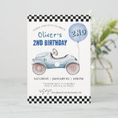 Aangepaste foto, Alle leeftijd, auto thema jongen  Kaart (Staand voorkant)