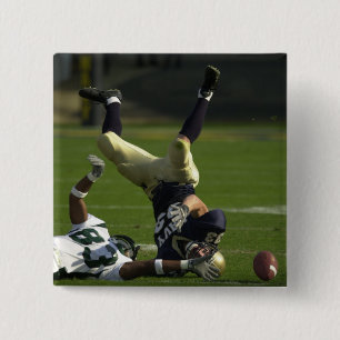 Aangepaste foto American Football Vierkante Button 5,1 Cm