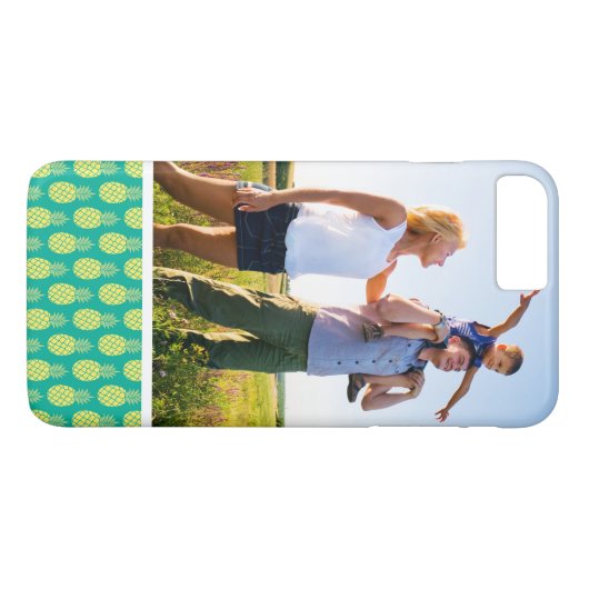Aangepaste foto-ananassen Case-Mate iPhone case (Achterkant (Horizontaal))