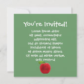 Aangepaste foto Apple Face Kaart (Achterkant)