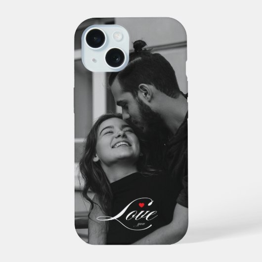 Aangepaste foto Apple iPhone13 14 15 16 17 Hoesje iPhone 15 Case (Achterkant)