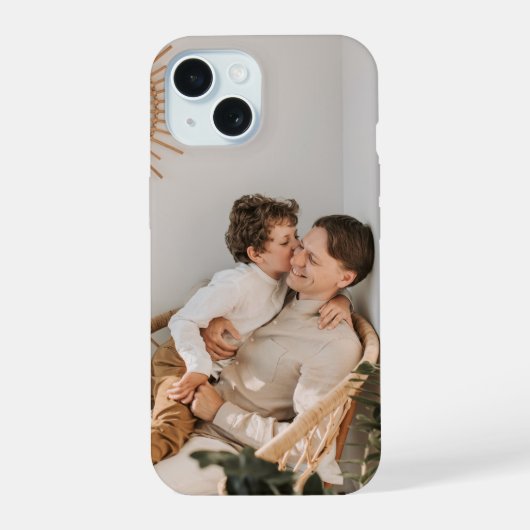 Aangepaste foto Apple iPhone13 14 15 16 17 Hoesje iPhone 15 Case (Achterkant)
