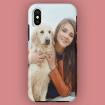 Aangepaste foto Apple iPhone X|11|12|13|14 Robuust iPhone X Hoesje<br><div class="desc">Aangepaste foto Apple iPhone stevige telefoontas. Voeg eenvoudig uw aangepaste foto toe.</div>