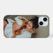 Aangepaste foto Apple iPhone X|11|12|13|14 telefoo 15 Case (Achterkant horizontaal)