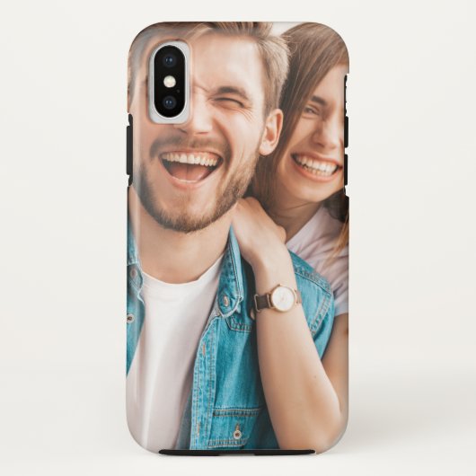 Aangepaste foto Apple iPhone X stevige telefoontas Case-Mate iPhone Case (Achterkant)