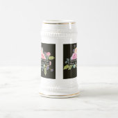 Aangepaste foto-armlogan twee-schijfjes wit bierpul (Center)