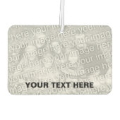 Aangepaste foto auto luchtverfrisser | Uw afbeeldi (Achterkant)