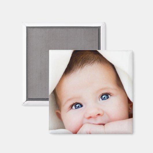 Aangepaste foto-Baby Magneet (Voorkant / Achterkant)