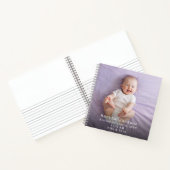 Aangepaste foto-Baby Sjabloon Aangepast Notitieboek (Binnen)