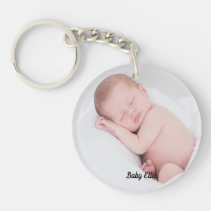 Aangepaste foto Baby Sleutelhanger